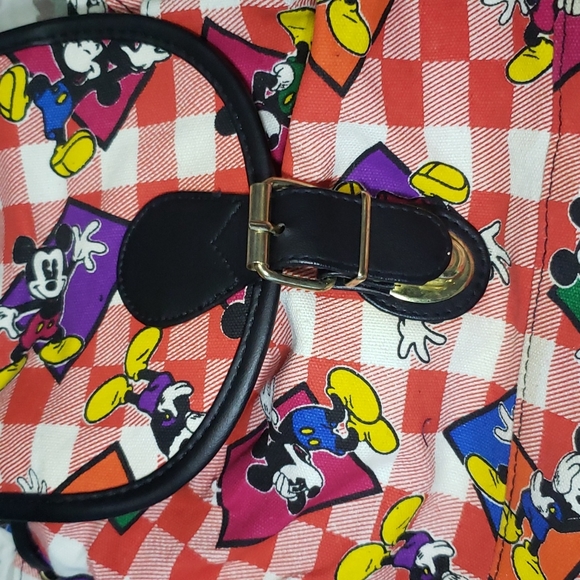 Mickey Mouse Drawstring Backpack 90s - Picture 2 of 5